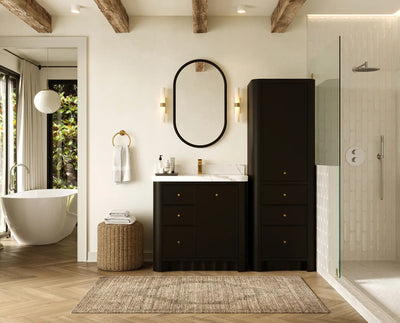 Orlando 36 in. W x 22 in. D Center Sink Bathroom Vanity - Willow Bath and Vanity