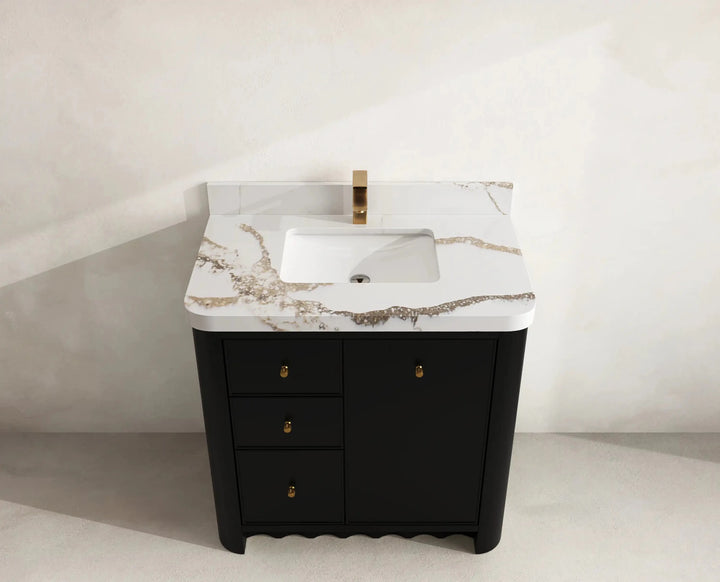 Orlando 36 in. W x 22 in. D Center Sink Bathroom Vanity - photo 9