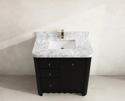 Orlando 36 in. W x 22 in. D Center Sink Bathroom Vanity - Willow Bath and Vanity