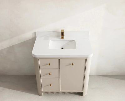 Orlando 36 in. W x 22 in. D Center Sink Bathroom Vanity - Willow Bath and Vanity