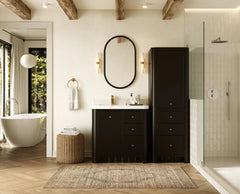 Orlando 36 in. W x 22 in. D Left Offset Sink Bathroom Vanity - photo 5