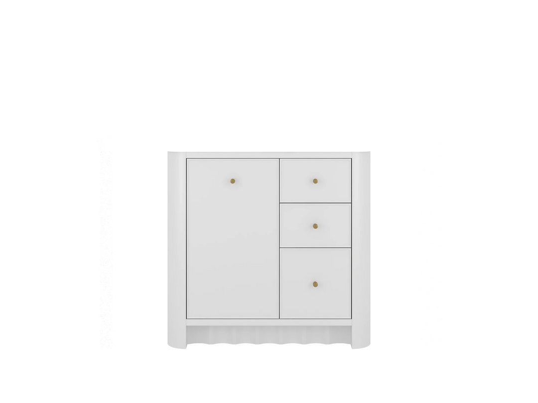 Orlando 36 in. W x 22 in. D Left Offset Sink Bathroom Vanity | 
              
                White
                
                  
             - ORL_WH_CA_GL_36L - photo №27