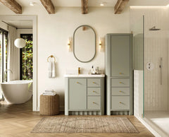 Orlando 36 in. W x 22 in. D Left Offset Sink Bathroom Vanity - photo 5
