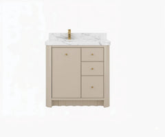 Orlando 36 in. W x 22 in. D Left Offset Sink Bathroom Vanity - photo 1