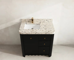 Orlando 36 in. W x 22 in. D Left Offset Sink Bathroom Vanity - photo 21