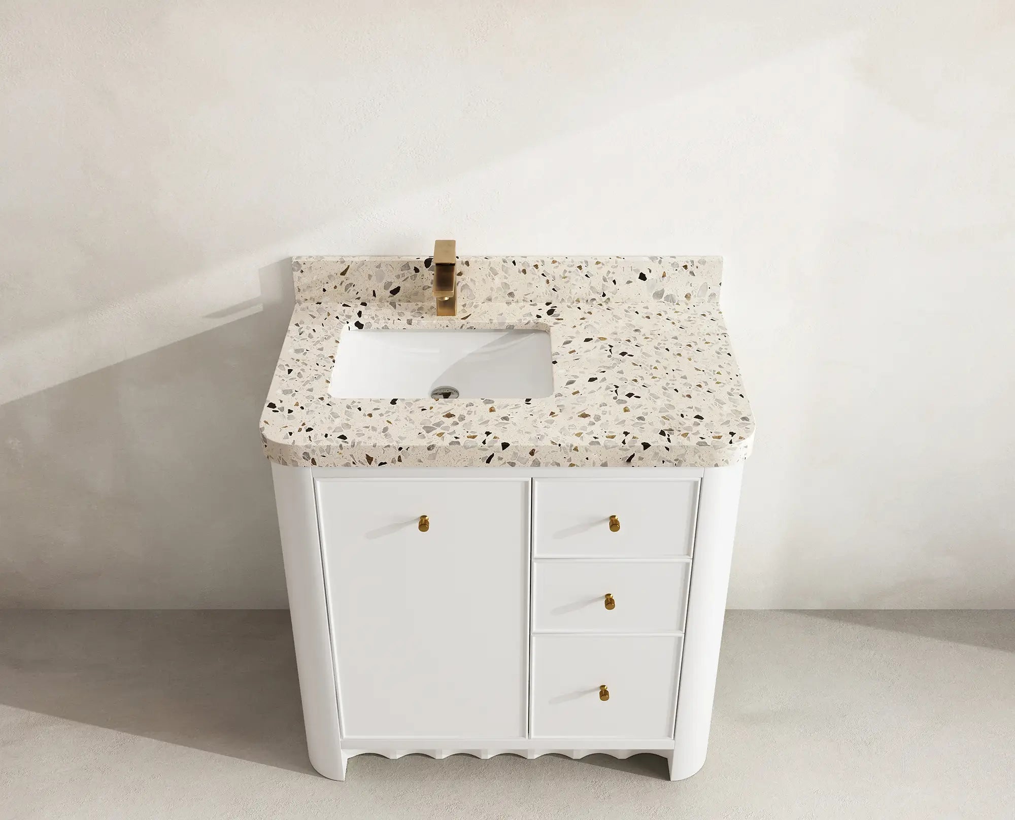 Orlando 36 in. W x 22 in. D Left Offset Sink Bathroom Vanity - Willow Bath and Vanity