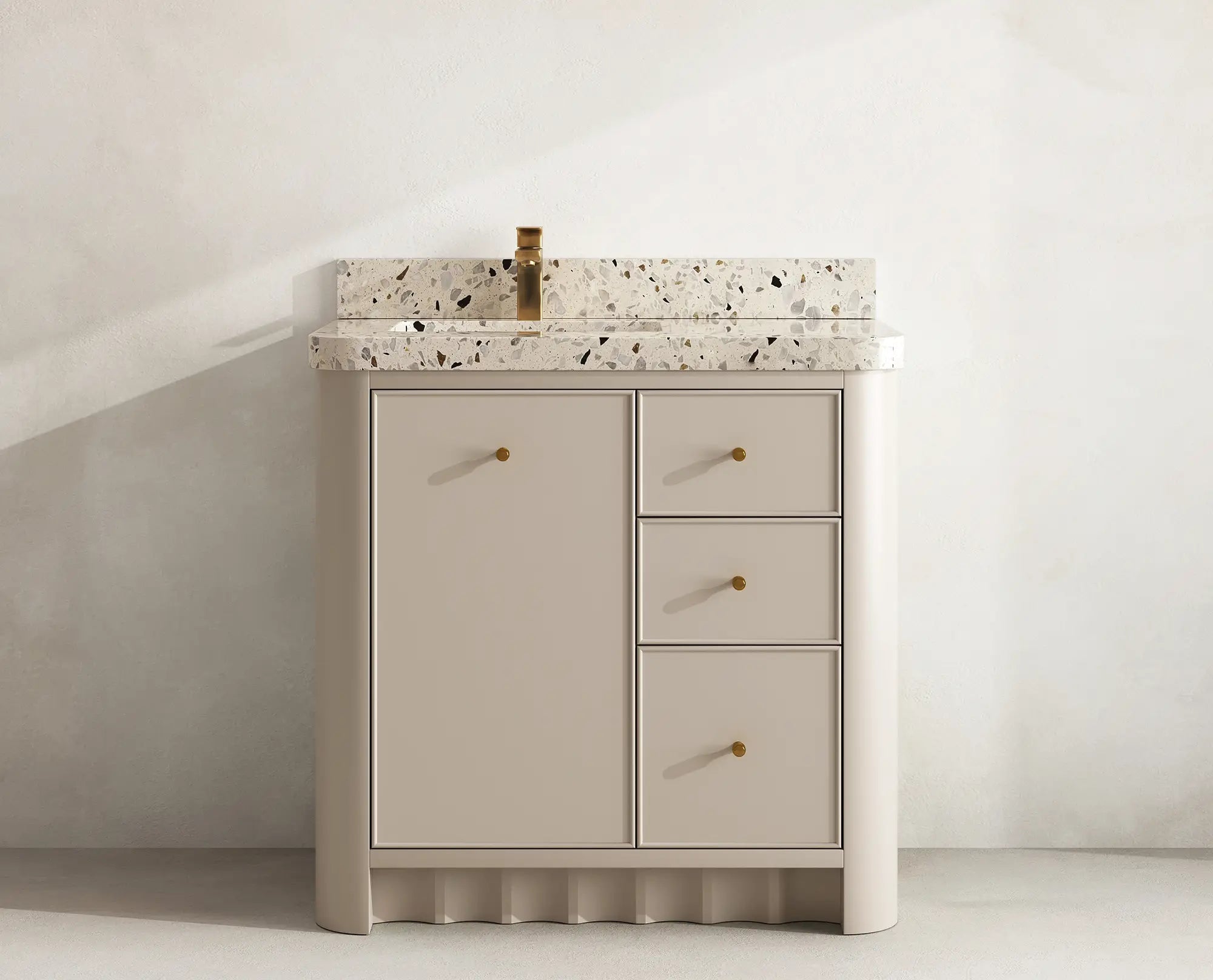 Orlando 36 in. W x 22 in. D Left Offset Sink Bathroom Vanity - Willow Bath and Vanity