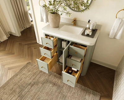 Orlando 42 in. W x 22 in. D Single Sink Bathroom Vanity - Willow Bath and Vanity