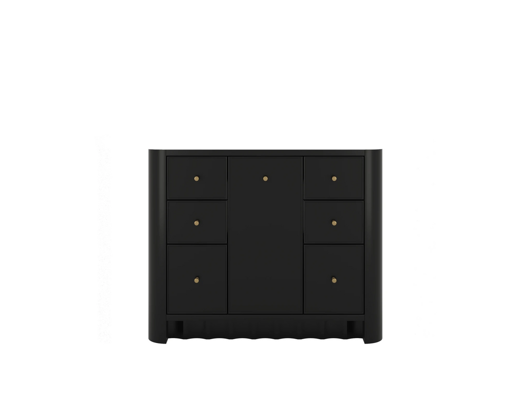 Orlando 42 in. W x 22 in. D Single Sink Bathroom Vanity | 
              
                Black
                
                  
             - ORL_BLK_CA_GL_42 - photo №17