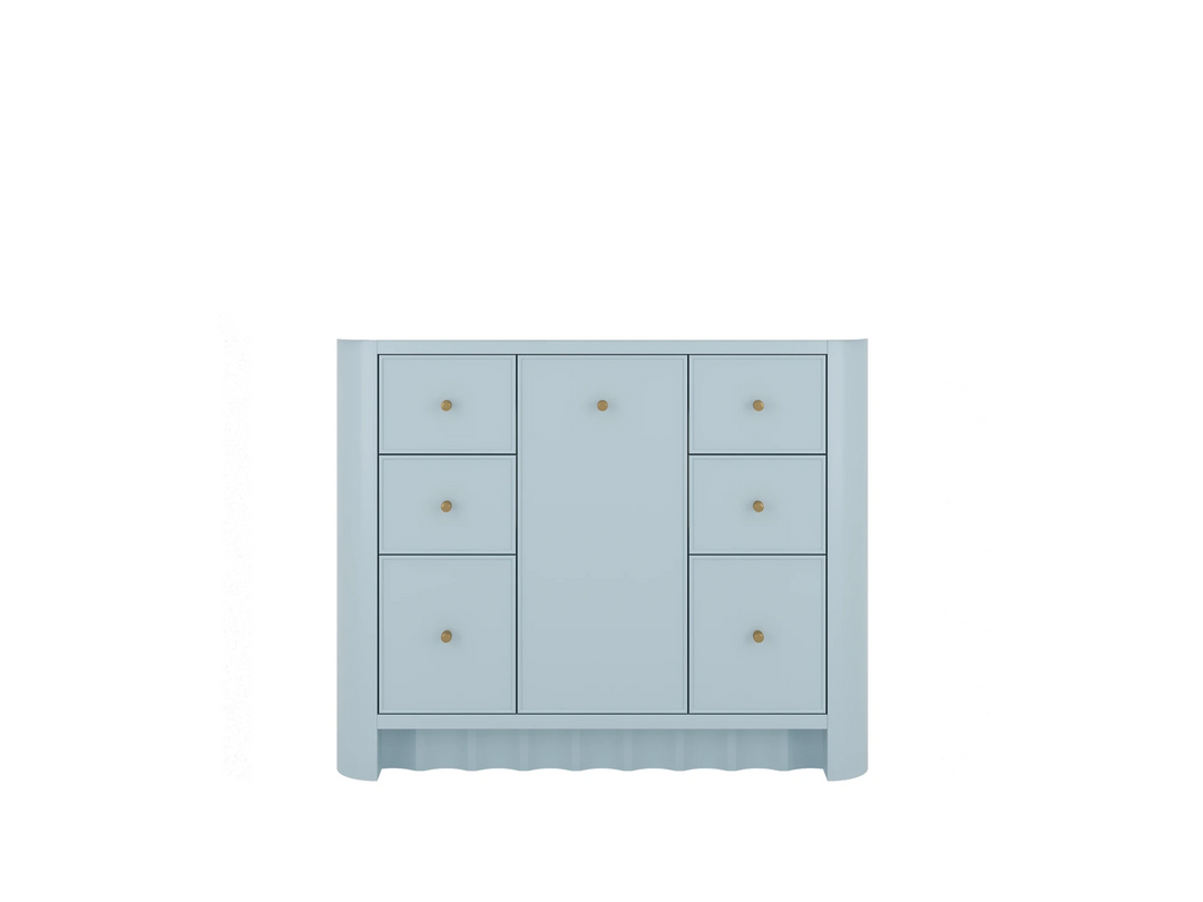 Orlando 42 in. W x 22 in. D Single Sink Bathroom Vanity | 
              
                Blue Heather
                
                  
             - ORL_BLU_CA_GL_42 - photo №17