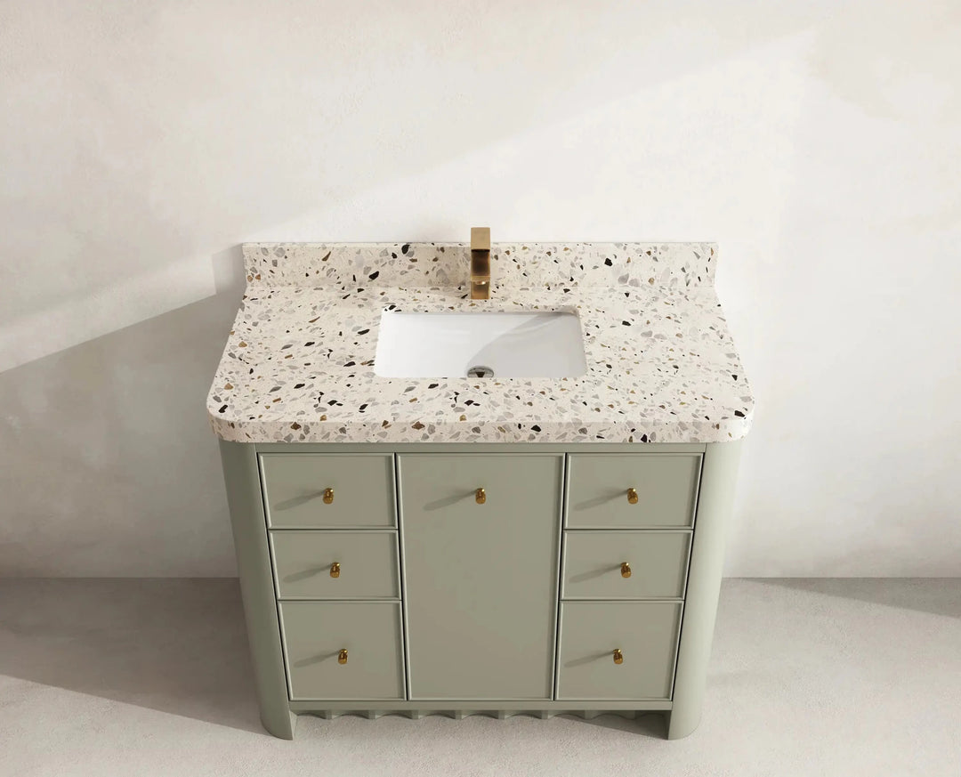 Orlando 42 in. W x 22 in. D Single Sink Bathroom Vanity | 
              
                Evergreen
                
                  
             - ORL_EGN_CA_LZ_42 - photo №16