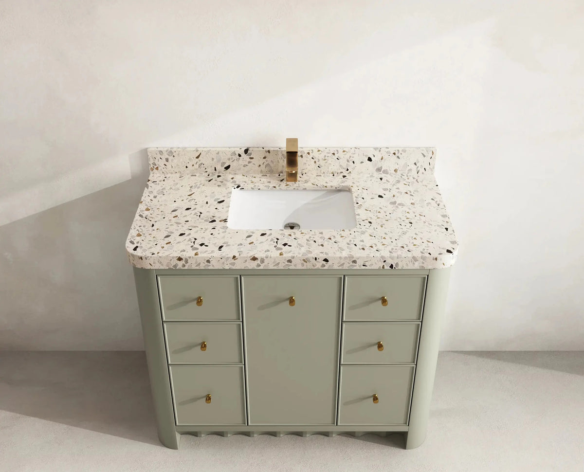Orlando 42 in. W x 22 in. D Single Sink Bathroom Vanity - Willow Bath and Vanity