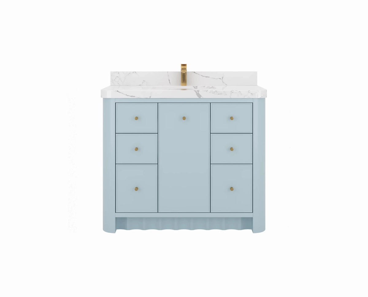 Orlando 42 in. W x 22 in. D Single Sink Bathroom Vanity - Willow Bath and Vanity