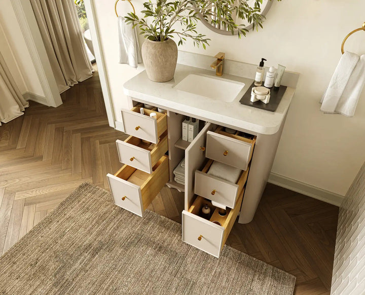 Orlando 42 in. W x 22 in. D Single Sink Bathroom Vanity - photo 3