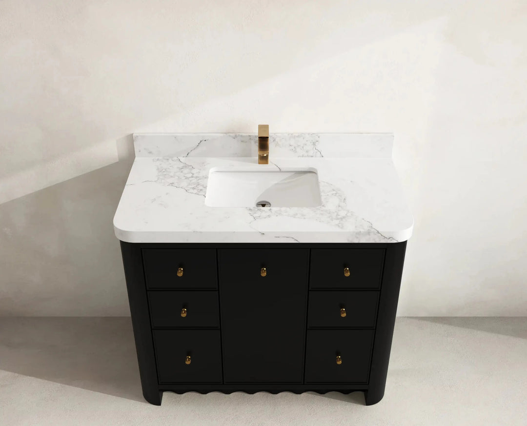 Orlando 42 in. W x 22 in. D Single Sink Bathroom Vanity | 
              
                Black
                
                  
             - ORL_BLK_CA_LZ_42 - photo №12