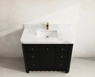 Orlando 42 in. W x 22 in. D Single Sink Bathroom Vanity - Willow Bath and Vanity