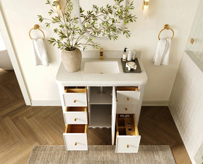 Orlando 42 in. W x 22 in. D Single Sink Bathroom Vanity - Willow Bath and Vanity