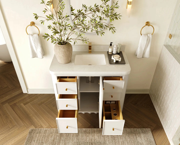 Orlando 42 in. W x 22 in. D Single Sink Bathroom Vanity - photo 4