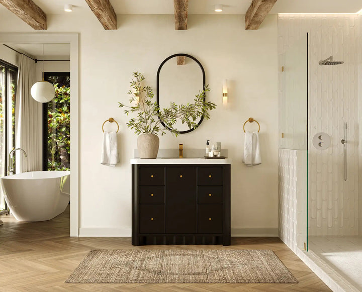 Orlando 42 in. W x 22 in. D Single Sink Bathroom Vanity - photo 5