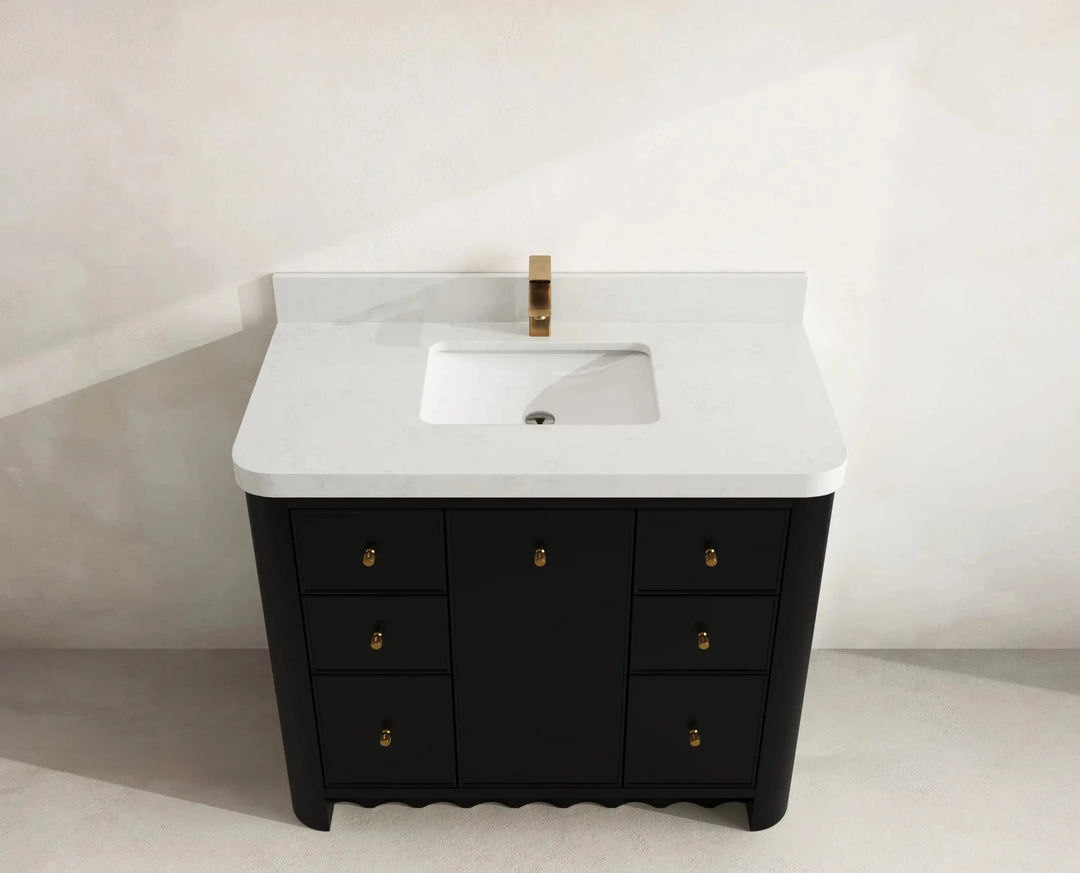 Orlando 42 in. W x 22 in. D Single Sink Bathroom Vanity | 
              
                Black
                
                  
             - ORL_BLK_CA_LZ_42 - photo №9