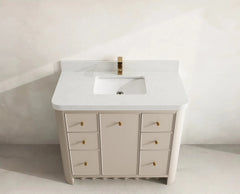 Orlando 42 in. W x 22 in. D Single Sink Bathroom Vanity - photo 8