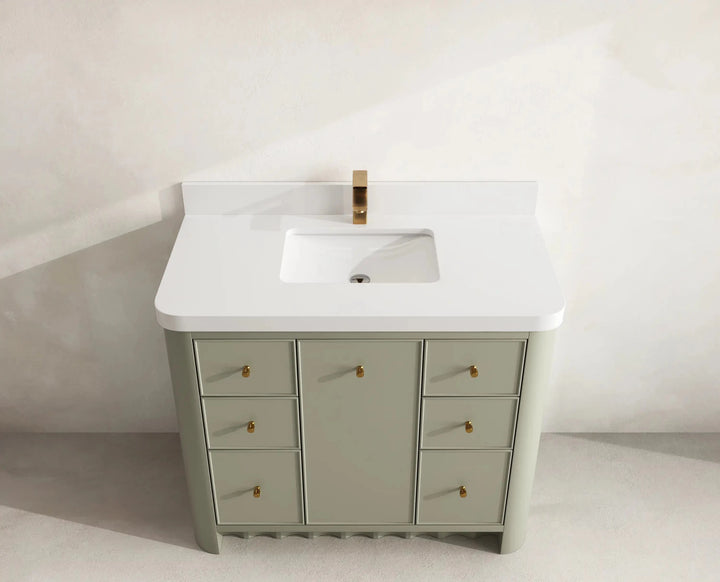 Orlando 42 in. W x 22 in. D Single Sink Bathroom Vanity - photo 17