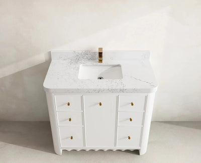 Orlando 42 in. W x 22 in. D Single Sink Bathroom Vanity - Willow Bath and Vanity