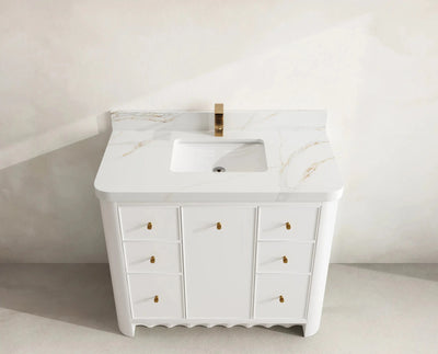 Orlando 42 in. W x 22 in. D Single Sink Bathroom Vanity - Willow Bath and Vanity