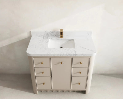 Orlando 42 in. W x 22 in. D Single Sink Bathroom Vanity - Willow Bath and Vanity
