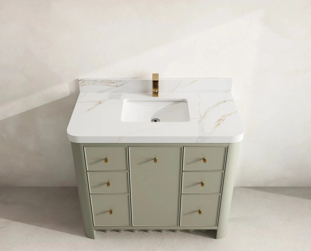 Orlando 42 in. W x 22 in. D Single Sink Bathroom Vanity | 
              
                Evergreen
                
                  
             - ORL_EGN_CA_LZ_42 - photo №13