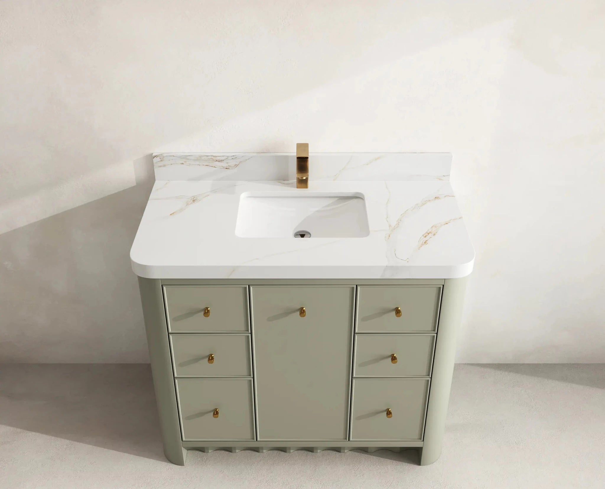 Orlando 42 in. W x 22 in. D Single Sink Bathroom Vanity - Willow Bath and Vanity