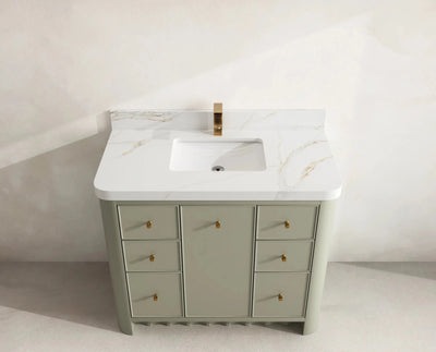 Orlando 42 in. W x 22 in. D Single Sink Bathroom Vanity - Willow Bath and Vanity