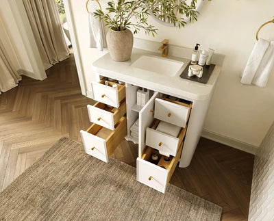 Orlando 42 in. W x 22 in. D Single Sink Bathroom Vanity - Willow Bath and Vanity