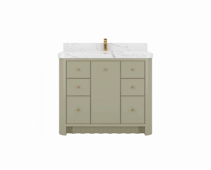 Orlando 42 in. W x 22 in. D Single Sink Bathroom Vanity - photo 1