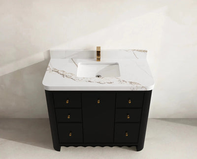 Orlando 42 in. W x 22 in. D Single Sink Bathroom Vanity - Willow Bath and Vanity