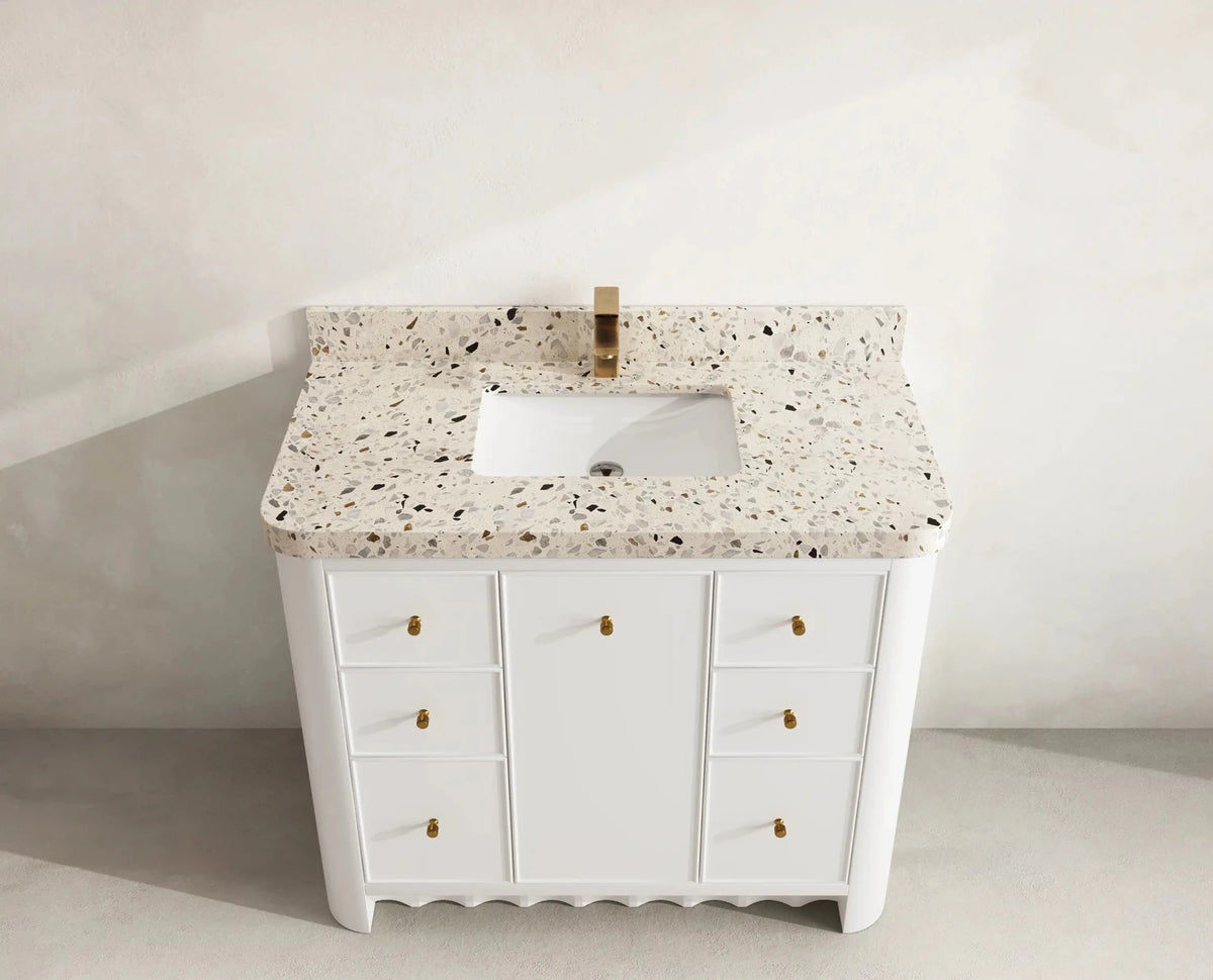 Orlando 42 in. W x 22 in. D Single Sink Bathroom Vanity - Willow Bath and Vanity