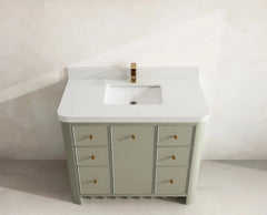 Orlando 42 in. W x 22 in. D Single Sink Bathroom Vanity - photo 8