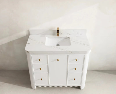 Orlando 42 in. W x 22 in. D Single Sink Bathroom Vanity - Willow Bath and Vanity
