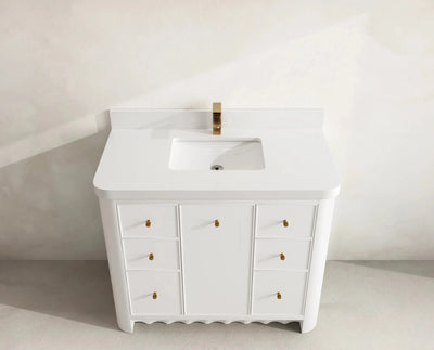 Orlando 42 in. W x 22 in. D Single Sink Bathroom Vanity - Willow Bath and Vanity