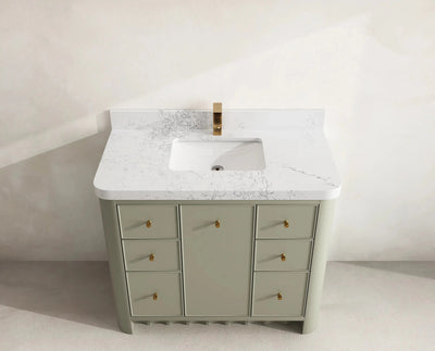 Orlando 42 in. W x 22 in. D Single Sink Bathroom Vanity - Willow Bath and Vanity