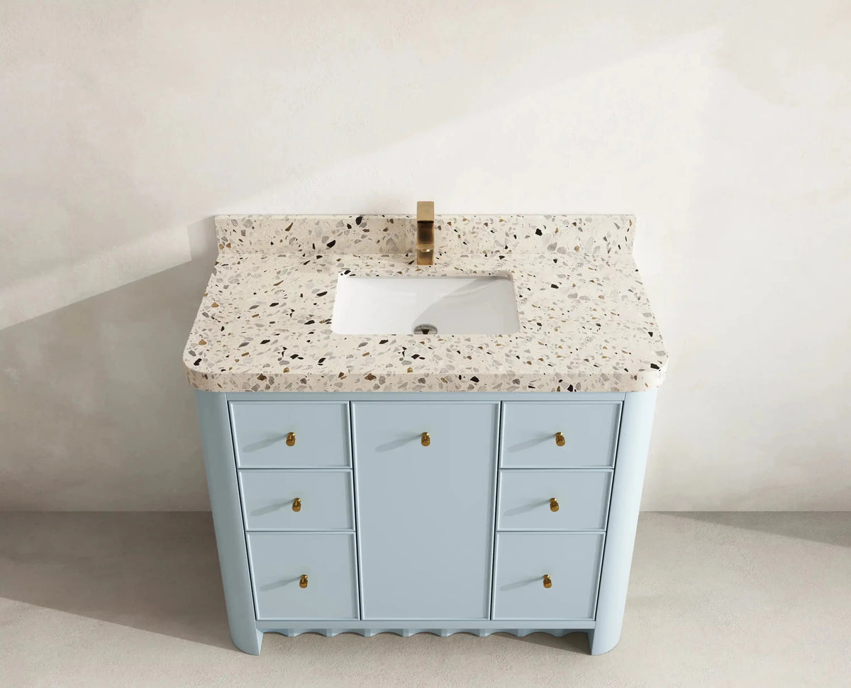 Orlando 42 in. W x 22 in. D Single Sink Bathroom Vanity - Willow Bath and Vanity