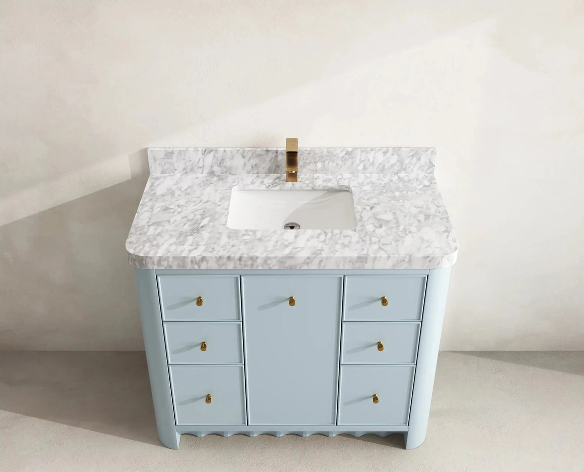 Orlando 42 in. W x 22 in. D Single Sink Bathroom Vanity - Willow Bath and Vanity