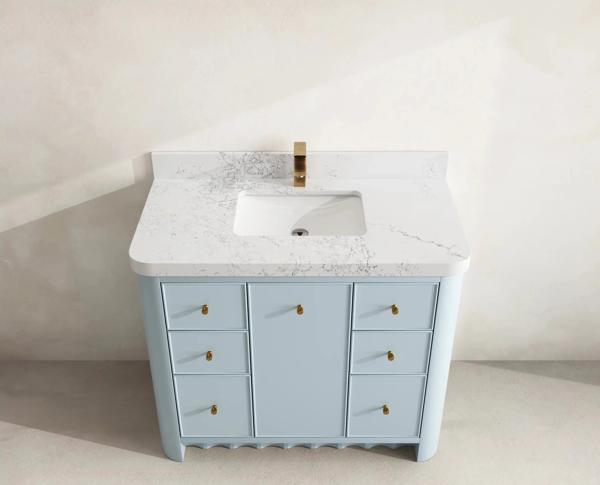 Orlando 42 in. W x 22 in. D Single Sink Bathroom Vanity - Willow Bath and Vanity