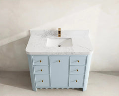 Orlando 42 in. W x 22 in. D Single Sink Bathroom Vanity - photo 13