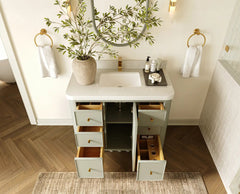 Orlando 42 in. W x 22 in. D Single Sink Bathroom Vanity - photo 4