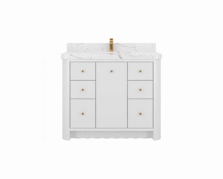 Orlando 42 in. W x 22 in. D Single Sink Bathroom Vanity - photo 1