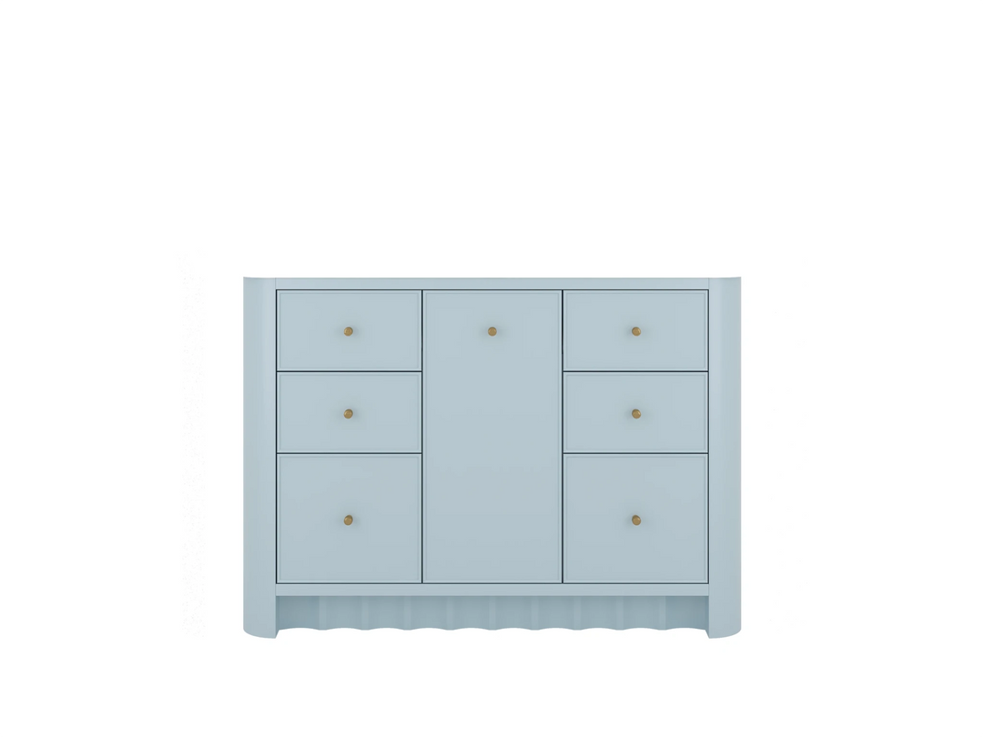 Orlando 48 in. W x 22 in. D Single Sink Bathroom Vanity | 
              
                Blue Heather
                
                  
             - ORL_BLU_CA_GL_48S - photo №18