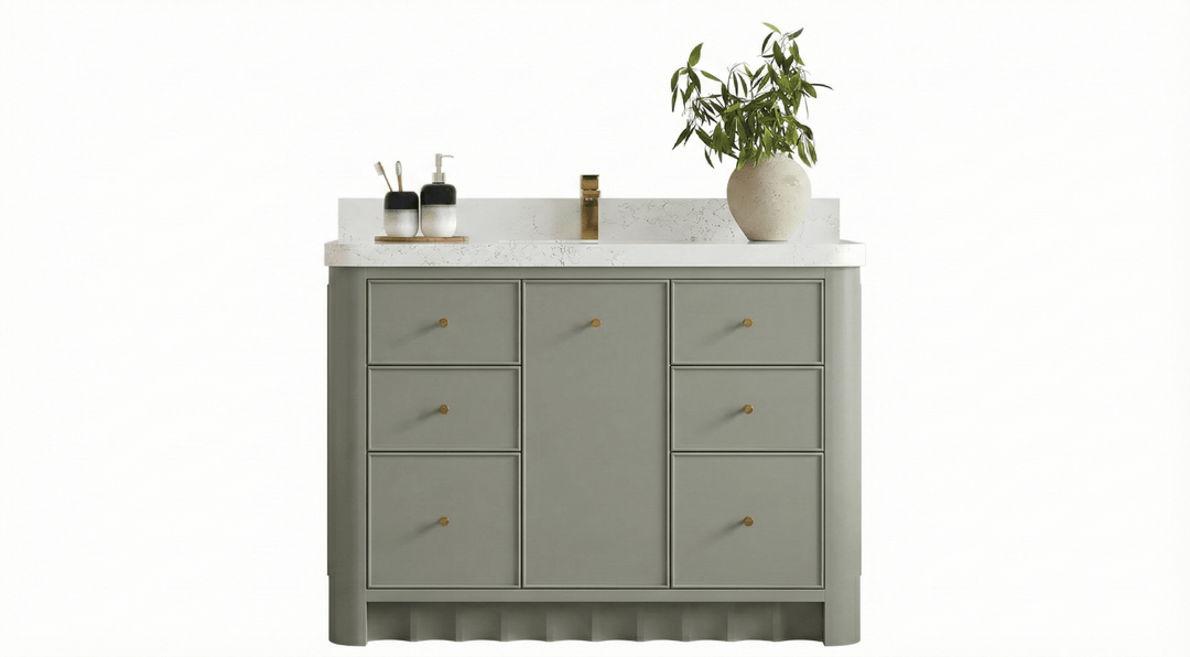 Bathroom Vanities - Single Sink - Bathroom Vanity size 40 - 49 IN - Teak Wood - photo 22