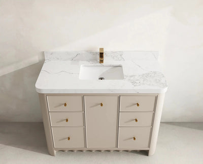 Orlando 48 in. W x 22 in. D Single Sink Bathroom Vanity - Willow Bath and Vanity