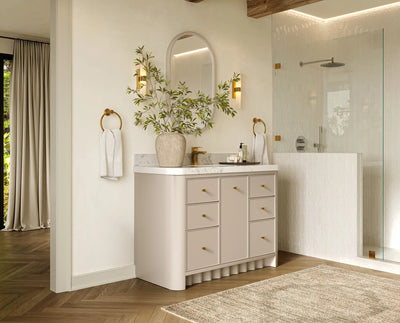 Orlando 48 in. W x 22 in. D Single Sink Bathroom Vanity - Willow Bath and Vanity
